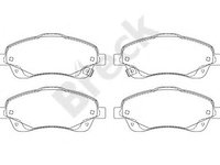 Set placute frana,frana disc TOYOTA AVENSIS (T25) (2003 - 2008) Break 23768 00 701 10 piesa NOUA