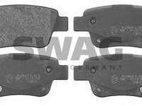 Set placute frana,frana disc TOYOTA AVENSIS limuzina (T25), TOYOTA AVENSIS Combi (T25), TOYOTA AVENSIS (T25_) - SWAG 81 91 6652