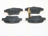 Set placute frana,frana disc TOYOTA AVENSIS limuzina (T25), TOYOTA AVENSIS Combi (T25), TOYOTA AVENSIS (T25_) - TRISCAN 8110 13062