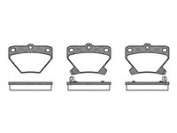 Set placute frana,frana disc TOYOTA CELICA (ZZT23_) (1999 - 2005) REMSA 0741.02 piesa NOUA