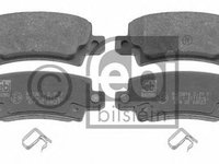 Set placute frana,frana disc TOYOTA COROLLA (CDE12, ZZE12, NDE12, ZDE12) (2001 - 2007) FEBI BILSTEIN 16577 piesa NOUA