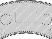 Set placute frana,frana disc TOYOTA COROLLA Combi (E12J, E12T) (2001 - 2007) FERODO FDB1573 piesa NOUA