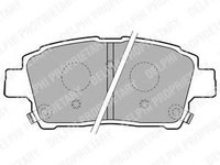 Set placute frana,frana disc TOYOTA COROLLA Combi (_E12J_, _E12T_) (2001 - 2007) DELPHI LP1742