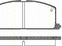 Set placute frana,frana disc TOYOTA COROLLA limuzina (_E8_), TOYOTA COROLLA limuzina (_E9_), TOYOTA COROLLA hatchback (_E9_) - TRISCAN 8110 13089