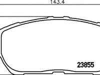 Set placute frana,frana disc TOYOTA ESTIMA (MCR3_, ACR3_, CLR3_), TOYOTA CAMRY limuzina (MCV3_, ACV3_, _XV3_), LEXUS ES limuzina (MCV_, VZV_) - MINTEX