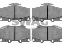 Set placute frana,frana disc TOYOTA LAND CRUISER (_J8_), TOYOTA LAND CRUISER - BUNDERA (PZJ7_, KZJ7_, HZJ7_, BJ7_, LJ7_, RJ7, VW TARO - SWAG 81 91 653