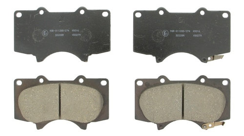 Set placute frana,frana disc TOYOTA LAND CRUI