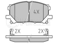 Set placute frana, frana disc TOYOTA LEXUS RX300 03- - Cod intern: W20120718 - LIVRARE DIN STOC in 24 ore!!!