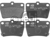 Set placute frana,frana disc TOYOTA RAV 4 Mk II (CLA2_, XA2_, ZCA2_, ACA2_) - FEBI BILSTEIN 16723