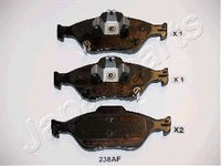 Set placute frana,frana disc TOYOTA YARIS (P9) (2005 - 2013) JAPANPARTS PA-238AF piesa NOUA