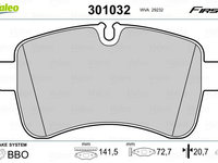 Set placute frana,frana disc VALEO 301032