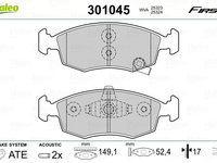 Set placute frana,frana disc VALEO 301045