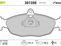 Set placute frana,frana disc VALEO 301356