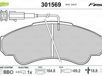 Set placute frana,frana disc VALEO 301569