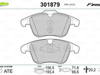 Set placute frana,frana disc VALEO 301879