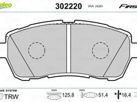 Set placute frana,frana disc VALEO 302220