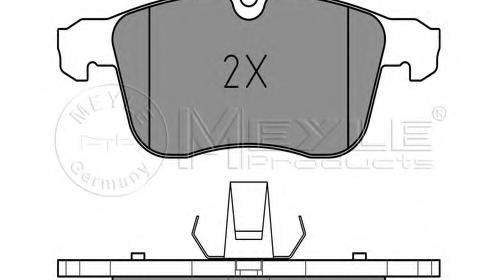 Set placute frana,frana disc VAUXHALL ASTRA M