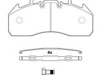 Set placute frana,frana disc VOLVO 9900 (2001 - 2020) JURID 2917409560