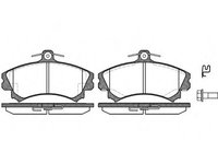 Set placute frana,frana disc VOLVO S40 I (VS) (1995 - 2004) REMSA 0590.02 piesa NOUA