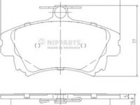 Set placute frana,frana disc VOLVO S40 I (VS) (1995 - 2004) NIPPARTS J3605042 piesa NOUA