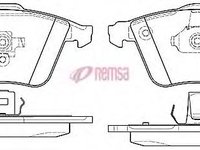 Set placute frana,frana disc VOLVO S40 II limuzina (MS), VOLVO V50 combi (MW), VOLVO C30 - METZGER 0964.20