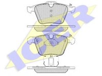 Set placute frana,frana disc VOLVO S80 II limuzina (AS), FORD GALAXY (WA6), FORD S-MAX (WA6) - ICER 181805