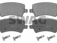 Set placute frana,frana disc VOLVO S80 II limuzina (AS), FORD GALAXY (WA6), FORD S-MAX (WA6) - SWAG 50 91 6625