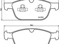 Set placute frana,frana disc VOLVO XC90 I (2002 - 2016) HELLA PAGID 8DB 355 014-541 piesa NOUA