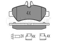 Set placute frana,frana disc VW CRAFTER 30-35 bus (2E_), VW CRAFTER 30-50 caroserie (2E_), VW CRAFTER 30-50 platou / sasiu (2F_) - MEYLE 025 291 9019/