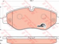 Set placute frana,frana disc VW CRAFTER 30-50 caroserie (2E) (2006 - 2016) TRW GDB1698 piesa NOUA