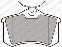 Set placute frana,frana disc VW GOLF IV (1J1) (1997 - 2005) DELPHI LP2254 piesa NOUA