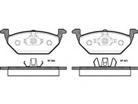 Set placute frana,frana disc VW GOLF IV Cabriolet (1E7) (1998 - 2002) REMSA 0633.20 piesa NOUA