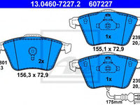 Set placute frana,frana disc VW GOLF VI Cabriolet (517) (2011 - 2020) ATE 13.0460-7227.2