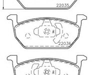 Set placute frana,frana disc VW GOLF VII (5G1, BE1) (2012 - 2016) HELLA PAGID 8DB 355 021-951 piesa NOUA