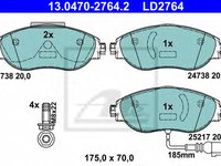 Set placute frana,frana disc VW GOLF VII combi (BA5) (2013 - 2020) ATE 13.0470-2764.2
