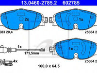 Set placute frana,frana disc VW GOLF VII combi (BA5) (2013 - 2020) ATE 13.0460-2785.2