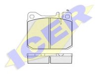 Set placute frana,frana disc VW LT28-50 bus (281-363), VW POLO (86), VW LT28-50 caroserie (281-363) - ICER 151149