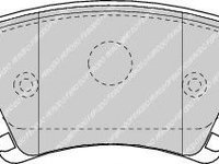 Set placute frana,frana disc VW PASSAT CC (357) (2008 - 2012) FERODO FDB1636 piesa NOUA