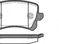 Set placute frana,frana disc VW PASSAT CC (357) (2008 - 2012) REMSA 1342.00 piesa NOUA