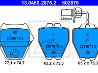 Set placute frana,frana disc VW PHAETON (3D_) (2002 - 2020) ATE 13.0460-2875.2