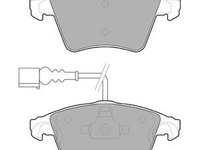 Set placute frana,frana disc VW POLO (9N) (2001 - 2012) KRIEGER 0950006502 piesa NOUA