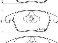 Set placute frana,frana disc VW TIGUAN (5N) (2007 - 2016) TEXTAR 2433301 piesa NOUA