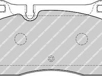 Set placute frana,frana disc VW TOUAREG (7LA, 7L6, 7L7) (2002 - 2010) FERODO FDB1877