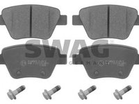 Set placute frana,frana disc VW TOURAN (1T1, 1T2), AUDI A3 (8P1), VW CADDY III caroserie (2KA, 2KH, 2CA, 2CH) - SWAG 30 91 6797