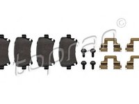 Set placute frana,frana disc VW TOURAN (1T1, 1T2), AUDI A3 (8P1), VW RABBIT V (1K1) - TOPRAN 110 738