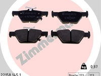 Set placute frana,frana disc ZIMMERMANN 22158.145.1