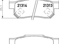 Set placute frana HONDA ACCORD Mk III (CA) - OEM - QUARO: QP0406 - Cod intern: W02605649 - LIVRARE DIN STOC in 24 ore!!!