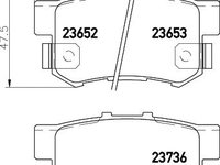 Set placute frana HONDA ACCORD Mk IV combi (CB) - OEM - MEYLE ORIGINAL GERMANY: 0252171914/PD|025 217 1914/PD - W02227706 - LIVRARE DIN STOC in 24 ore!!!