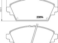 Set placute frana HONDA ACCORD Mk VII (CG, CK) - OEM - QUARO: QP9202 - Cod intern: W02607034 - LIVRARE DIN STOC in 24 ore!!!