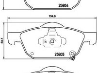 Set placute frana HONDA CIVIC IX (FK) - OEM - QUARO: QP9130 - Cod intern: W02605786 - LIVRARE DIN STOC in 24 ore!!!